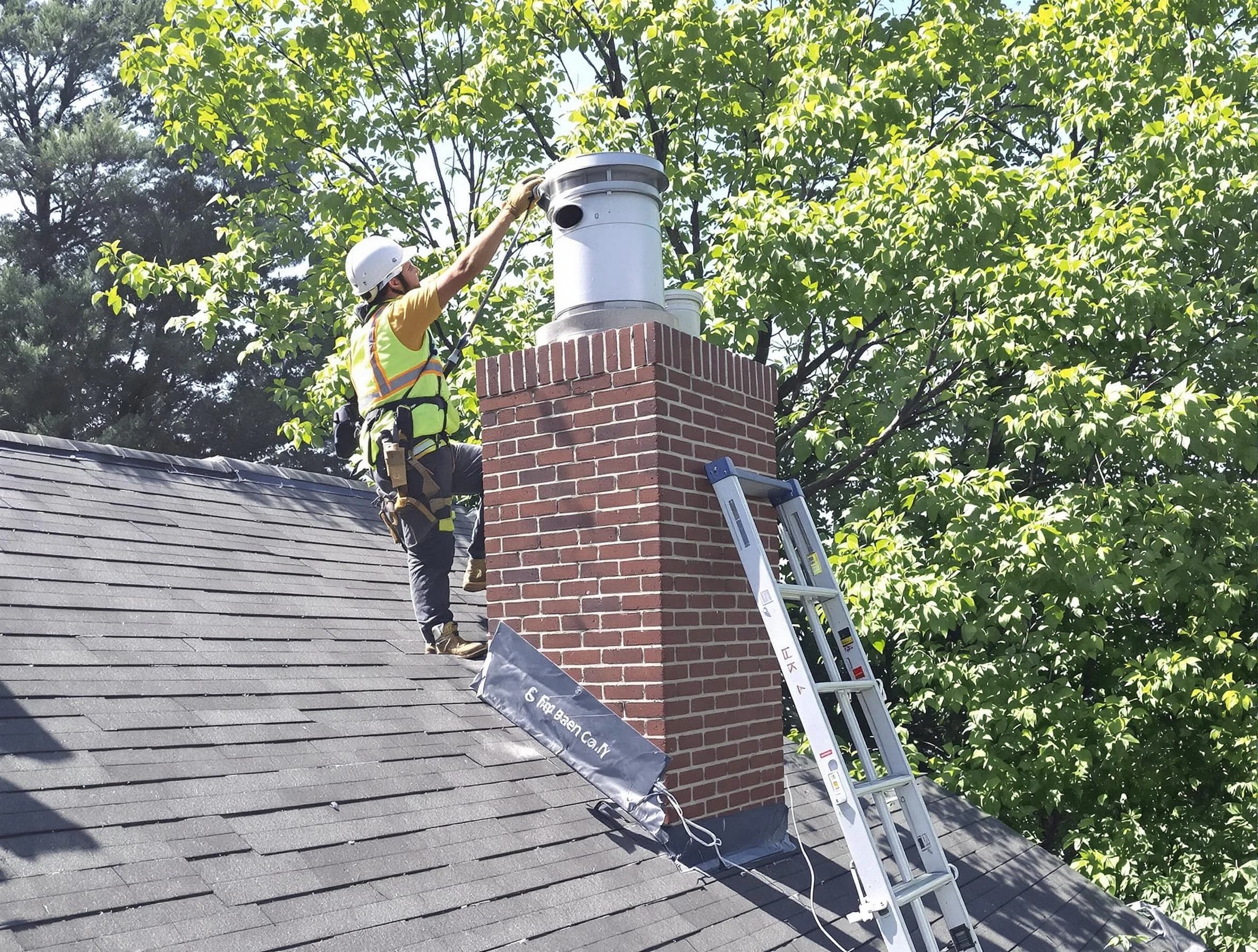 Chimney liner inspection by Woods Cross Chimney Sweep in Woods Cross, UT