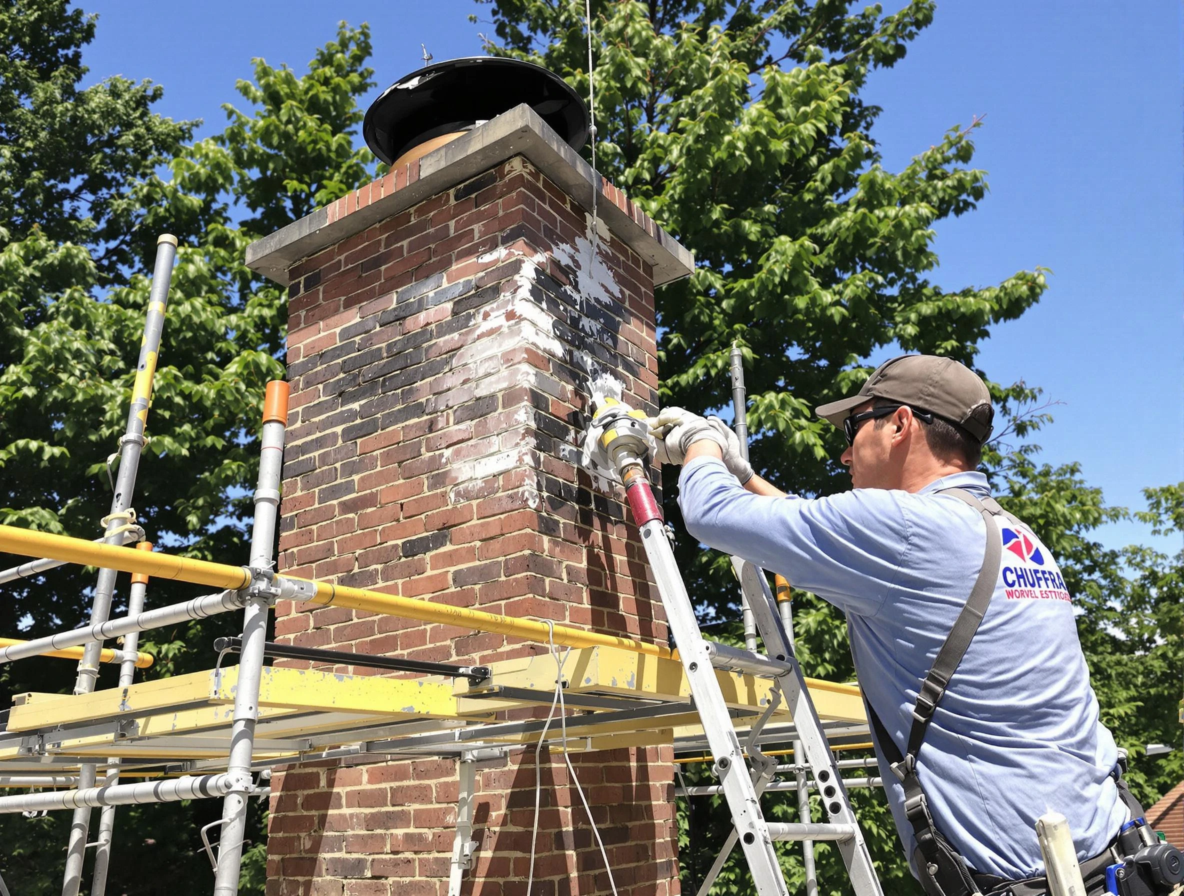Structural chimney repair by Woods Cross Chimney Sweep in Woods Cross, UT